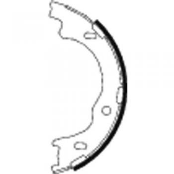 HELLA 8DA 355 050-811 Parking Brake Shoe Set