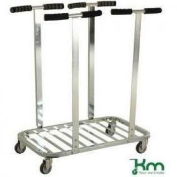 Mobile Double Bag Trolley 75L
