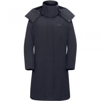 Jack Wolfskin Damen‑Mantel Frost Haven Coat W – Blau, XL (46)