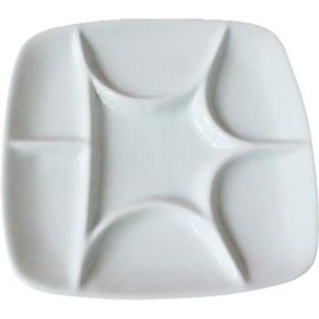 7-Well Square Artist Palette for Oil and Acrylic