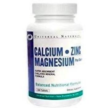 Universal Nutrition Calcium Zink Magnesium Komplex 100 Tabletten