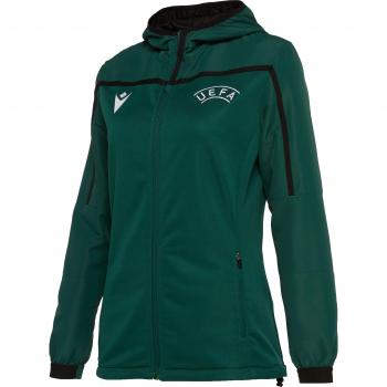 Hoodie zippé femme Macron UEFA 2019