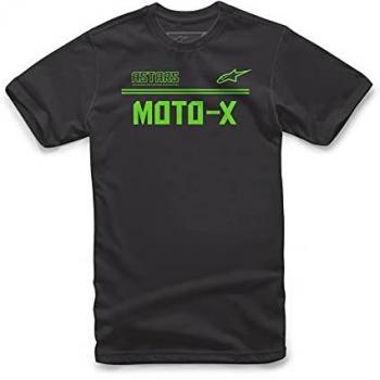 Camiseta de Motocross Alpinestars Negro Verde
