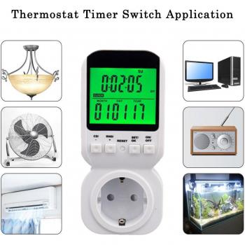 Adjustable Temperature Controller with Sensor Probe