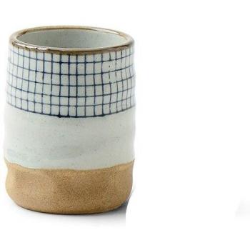 Lattice Pattern Ceramic Wine Cup