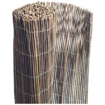 Clôture naturelle en osier 1,5m x 5m