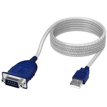Sabrent 6 ft USB to RS-232 DB9 Serial Adapter
