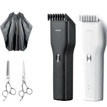Maquinilla para cortar pelo ENCHEN, cortadora USB, potente y rápida