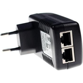 Cargador PoE 24W con Ethernet