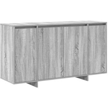 Vidaxl Buffet Sonoma Gris 135 x 41 x 69 cm Bois d'Ingénierie