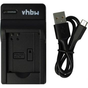 Caricabatterie Micro USB per Panasonic Lumix DMC-SZ3W