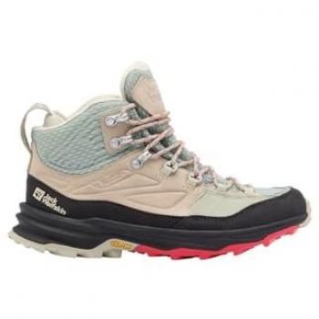 Scarponi da Trekking Impermeabili Jack Wolfskin Cyrox Texapore Verde Menta 40.5 EU