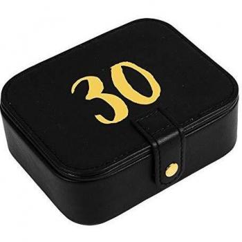 Widdop Leather & Gold Foil Jewellery Case – 30