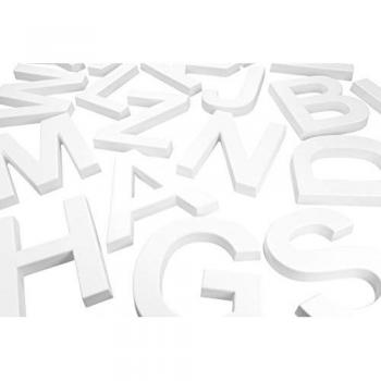 PU Lettres 3D Anticollision – Grand Décor 200 mm