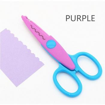 Safe Wave Edge Scissors for Handmade Projects