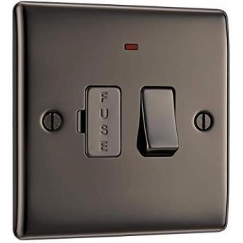 Nexus Metal 13A Switched Fused Connection Unit with Neon Indicator
