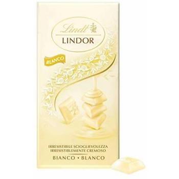Lindt Lindor Chocolate Blanco Cremoso Individual 100g