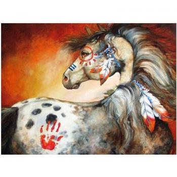 Cheval 20X30CM Diamant Étincelant