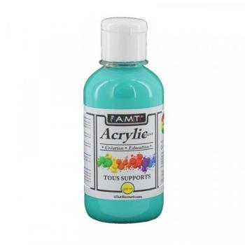 Peinture Acrylique en bouteille 200ml Bleu véronèse