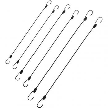 Corde de voyage élastique noire