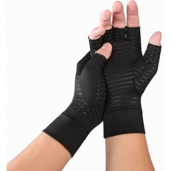 Half & Full Finger Copper Fiber Gloves for Joint Relief