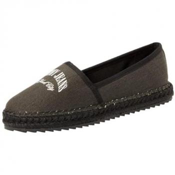 Tommy Jeans Damen Espadrilles Tjw Varsity EN0EN02470 Schwarz
