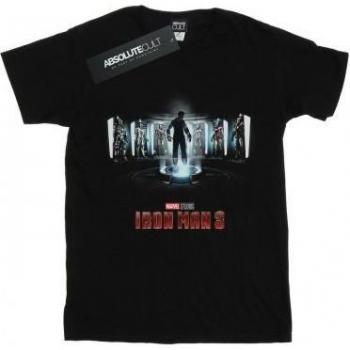 Marvel Iron Man 3 Shirt – Noir, 9–11 ans pour garçons
