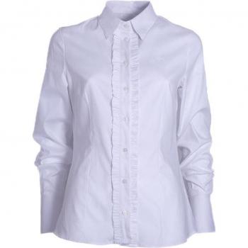 Camisa Caza Mujer Pasión Morena Blanca Manga Larga 02088