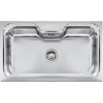 Lavello Eureka 011743XCSSP 86x51 cm – Acciaio Inox Satinato da Incasso
