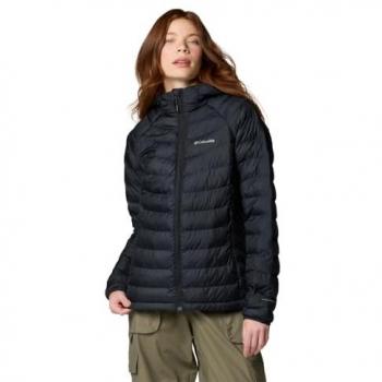 Columbia Powder Lite II Damen Kapuzenjacke schwarz