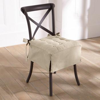 Chaise Metis JIMI – Galette en Lin & Coton – LA REDOUTE INTERIEURS