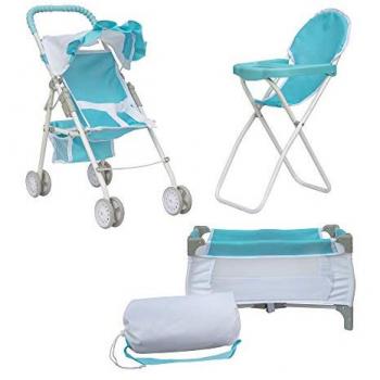 Teamson Olivia's Little World 3-in-1 Passeggino Per Bambole