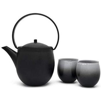 1.1 L Cast‑Iron Teapot with Two‑Purpose Kettle – Sendai Collection