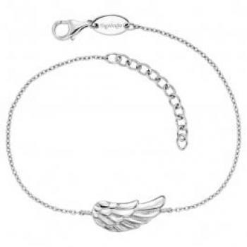 Engelsrufer Bracciale in Argento 925 con Ali (17 cm)