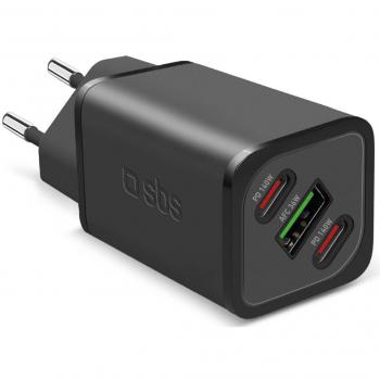 SBS Tetrganusb2cpd140w Caricatore USB Nero