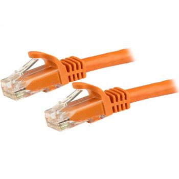 STARTECH.COM Cavo di Rete CAT 6 Patch Ethernet RJ45 UTP, da 5 m, Antigroviglio, Arancio