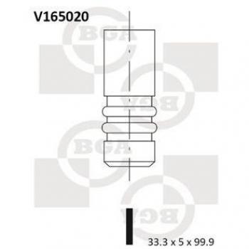 Valve di Aspirazione BGA V165020