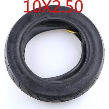 Pneu noir 10x2.50 pouces pour vélo