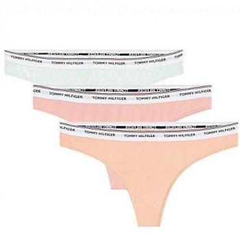 Tanga Tommy Hilfiger 3p Print, Beige