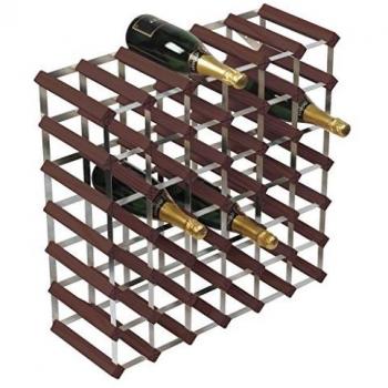 RTA 42 Bottle Traditional Wine Rack Kit Dark Pine