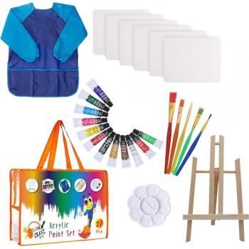 Télescope Artiste 27 Pinceaux, Éponges, Brosse – Enfant