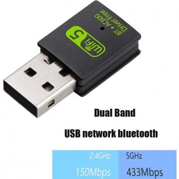 Receptor WLAN Dual Banda con Conexión Bluetooth