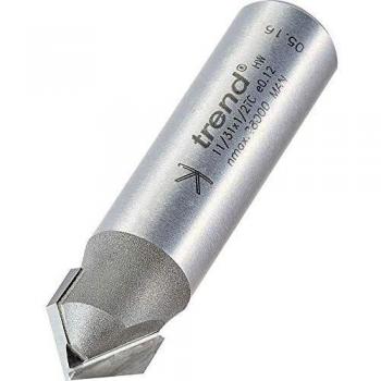 Trend Chamfer V Groove Router Bit 12.7mm 1/2