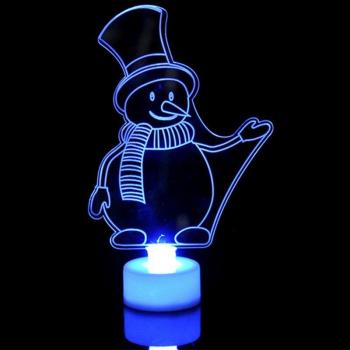LED Lampe Enfants Fête Flash 3D