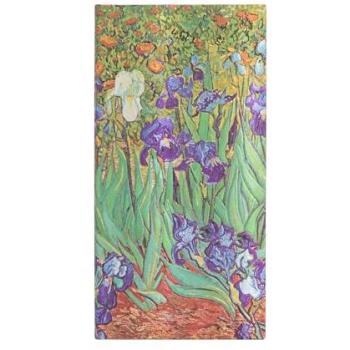 Van Gogh’s Irises Slim Lined Hardcover Journal