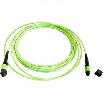 EFB MTP-F/MTP-F 12-Fasermatrix Kabel, 10m, limettengrün, LSZH