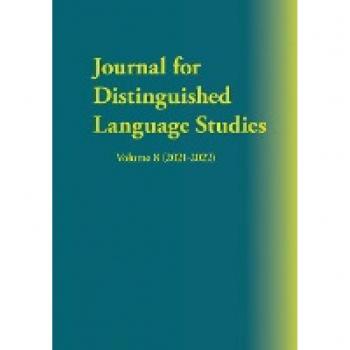 Journal for Distinguished Language Studies Volume 8 (2021-2022)