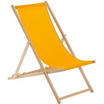Wooden Sun Lounger Deck Chair