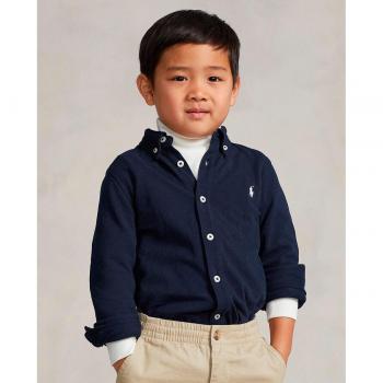 Ralph Lauren Boys' Long Sleeve Marine Sport Shirt