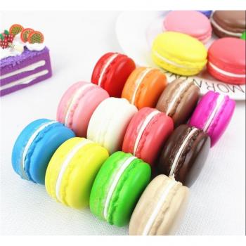 12pcs Faux Macaron Biscuits for Home Decor and Props
